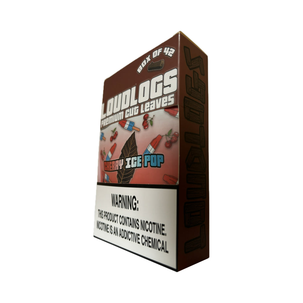 Cherry Ice Pop LoudLogs Box(42 Count)