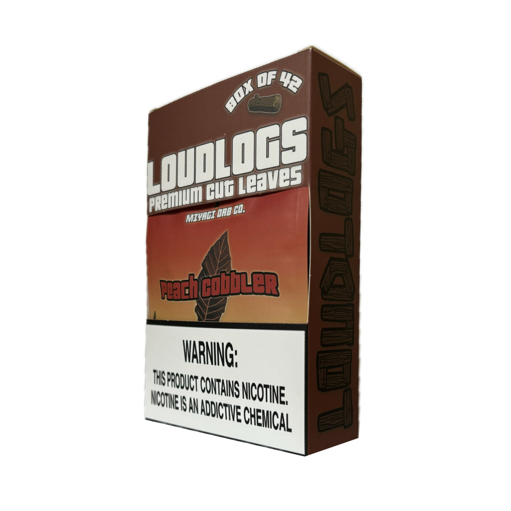 Peach Cobbler LoudLogs Box(42 Count)